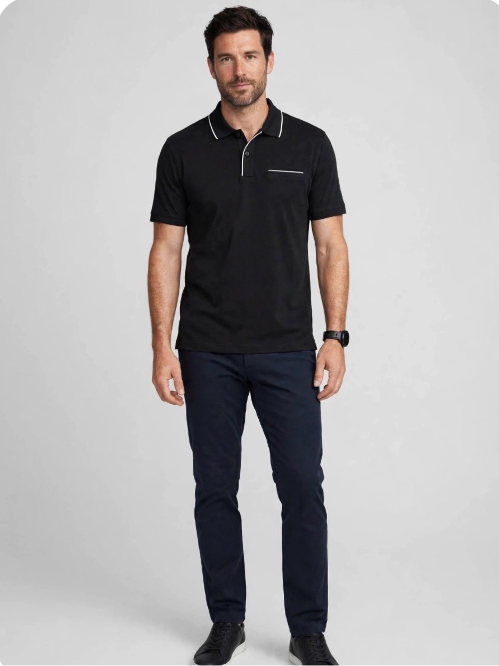 Banana Republic Luxe Touch Performance Polo